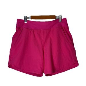 Lands’ End Women's Sunshade UPF 50 5” Board Shorts with Panty Pink Size 4